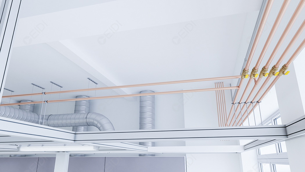 實驗室/潔凈室供氣系統(tǒng)布局和安裝細節(jié)  CEIDI西遞